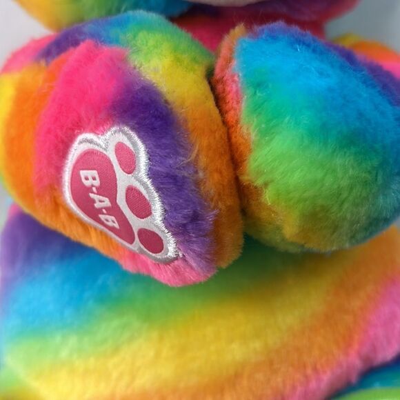 Build-a-Bear Workshop Rainbow Bear - Picture 3 of 12